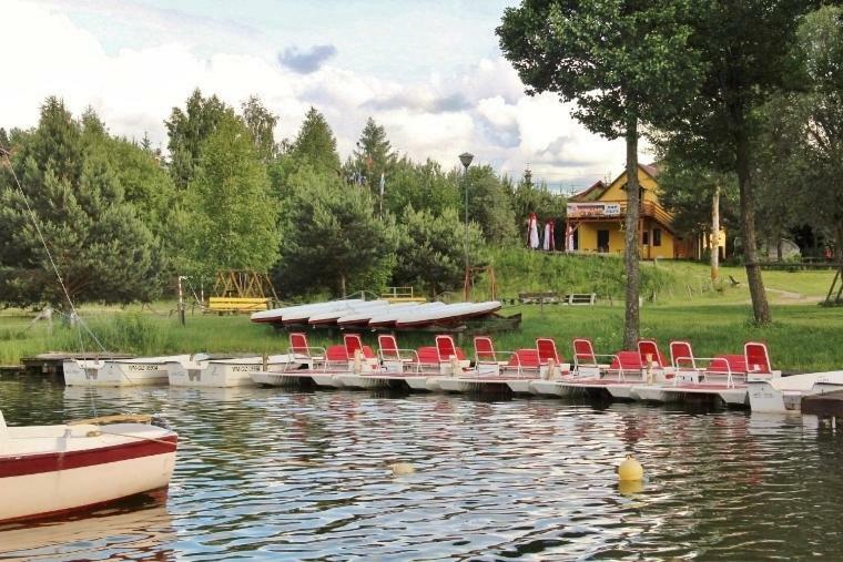 Dom Na Skraju Lasu Villa Wilkasy Buitenkant foto