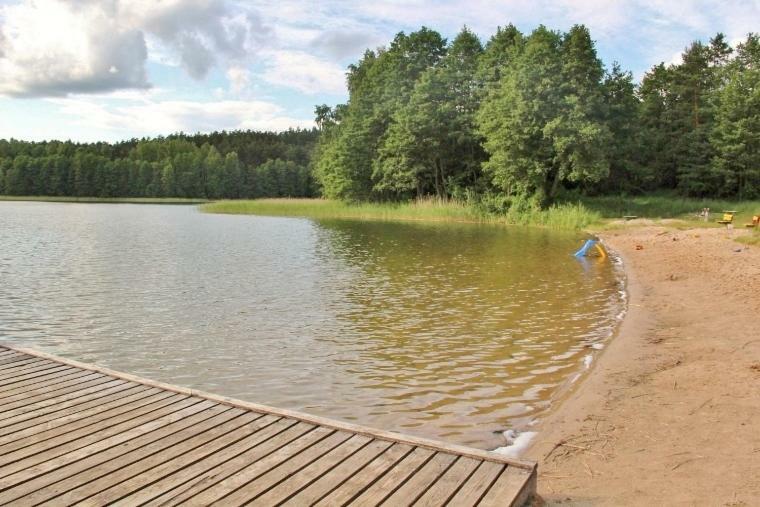 Dom Na Skraju Lasu Villa Wilkasy Buitenkant foto